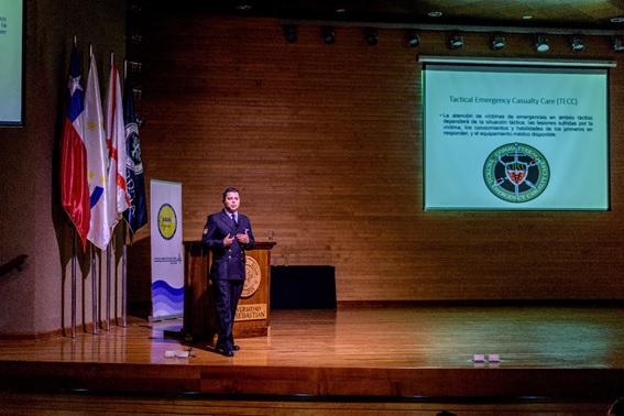 SARGENTO 2º J. CEPEDA O., EXPUSO EN LA TERCERA JORNADA DE DESASTRES Y EMERGENCIAS PREHOSPITALARIAS. SARGENTO 2º J. CEPEDA O., EXPUSO EN LA TERCERA JORNADA DE DESASTRES Y EMERGENCIAS PREHOSPITALARIAS.