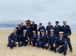 ACADEMIA POLITÉCNICA NAVAL PARTICIPÓ CON MONITORES EN EL “DÍA INTERNACIONAL DE LIMPIEZA DE PLAYAS”.