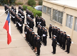 CEREMONIA GRADUACIÓN OCTAVO CURSO DE MANDO 2022 EN LA ACADEMIA POLITÉCNICA NAVAL.