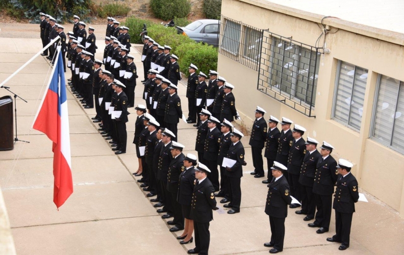 CEREMONIA GRADUACIÓN OCTAVO CURSO DE MANDO 2022 EN LA ACADEMIA POLITÉCNICA NAVAL.