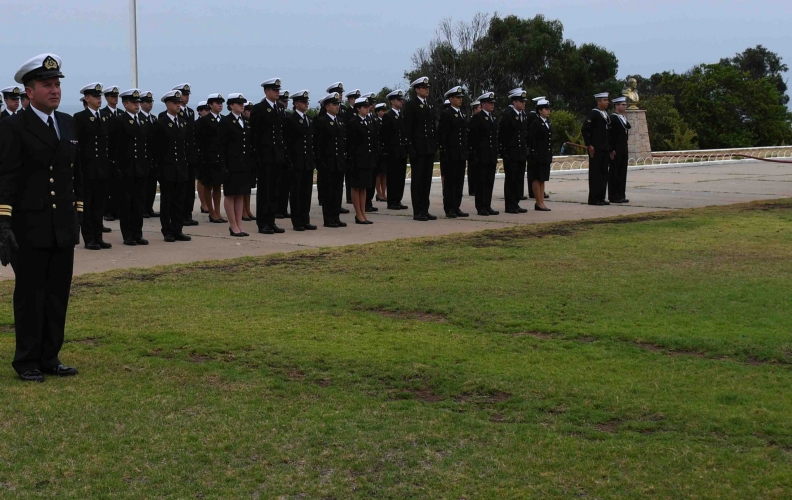 CURSO DE GUARDIAMARINAS 2023 YA EN LA ACADEMIA POLITÉCNICA NAVAL.