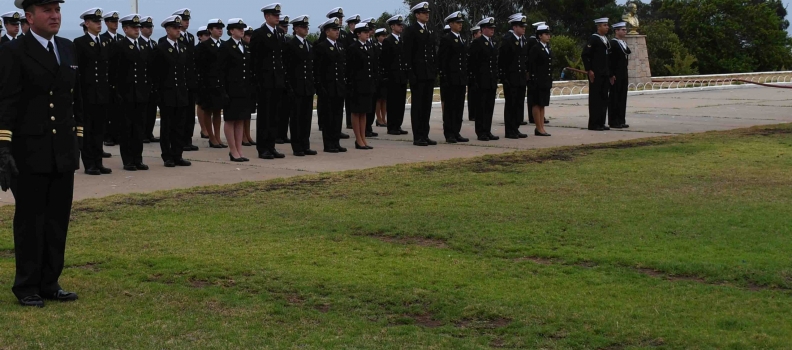 CURSO DE GUARDIAMARINAS 2023 YA EN LA ACADEMIA POLITÉCNICA NAVAL.