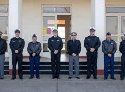 LAS ACADEMIAS POLITÉCNICAS MILITAR Y AERONÁUTICA VISITARON LA ACADEMIA POLITÉCNICA NAVAL.