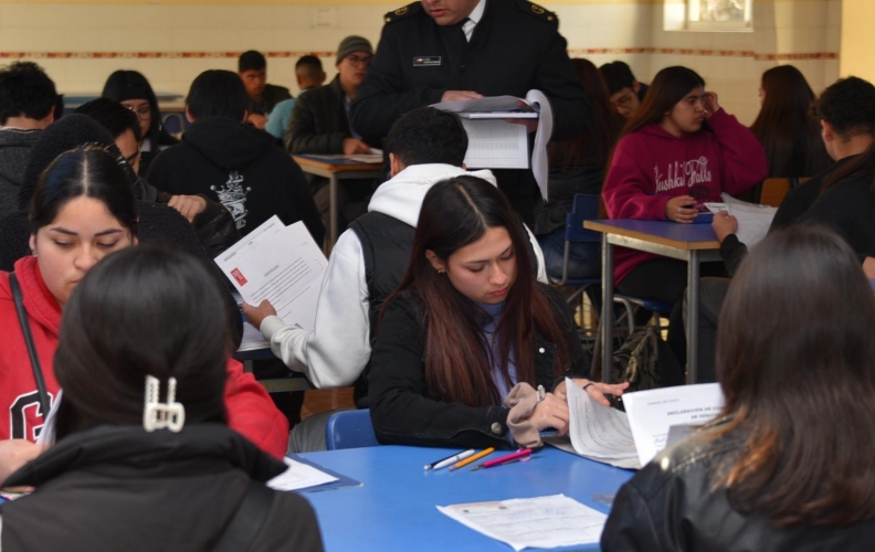 ACADEMIA POLITÉCNICA NAVAL REALIZA SEGUNDA ETAPA DEL CONCURSO ÚNICO DE ADMISIÓN A LA ESCUELA DE GRUMETES.