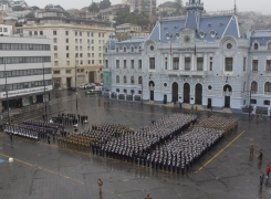 ACADEMIA POLITÉCNICA NAVAL PARTICIPÓ EN LA PREPARATORIA AL 21 DE MAYO.