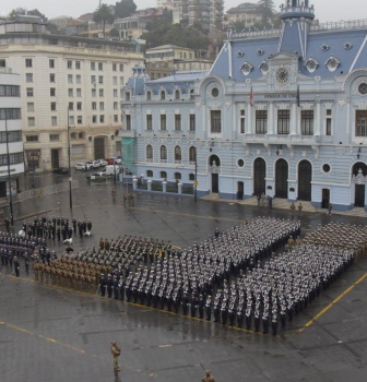 ACADEMIA POLITÉCNICA NAVAL PARTICIPÓ EN LA PREPARATORIA AL 21 DE MAYO.