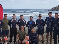 SELECCIONADO OLÍMPICO DE ORIENTACIÓN TERRESTRE DE LA ACADEMIA POLITÉCNICA NAVAL PARTICIPÓ EN “VIÑA ORIENTACIÓN”.