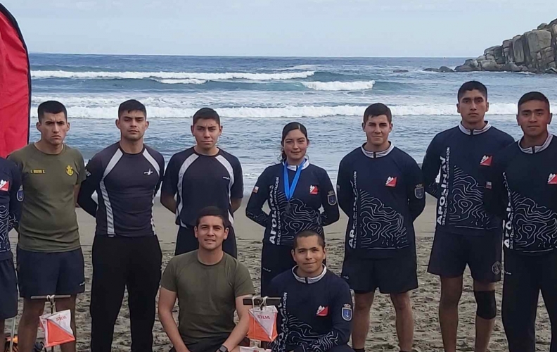 SELECCIONADO OLÍMPICO DE ORIENTACIÓN TERRESTRE DE LA ACADEMIA POLITÉCNICA NAVAL PARTICIPÓ EN “VIÑA ORIENTACIÓN”.