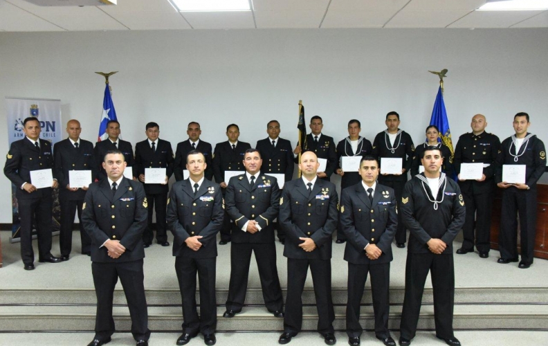 LA ACADEMIA POLITÉCNICA NAVAL EFECTUÓ CEREMONIA DE TÉRMINO DEL CURSO DE “ESCOLTA Y SEGURIDAD 2022”