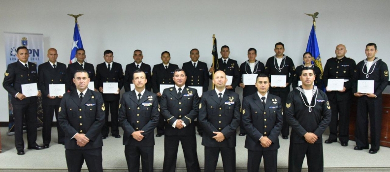 LA ACADEMIA POLITÉCNICA NAVAL EFECTUÓ CEREMONIA DE TÉRMINO DEL CURSO DE “ESCOLTA Y SEGURIDAD 2022”