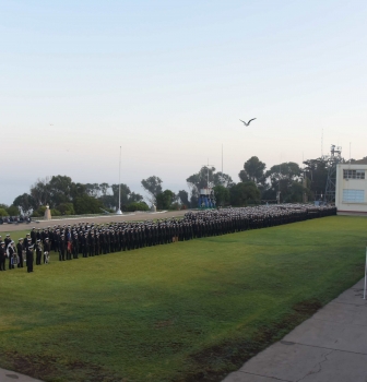 ACADEMIA POLITÉCNICA NAVAL EFECTUÓ CEREMONIA MILITAR INTERNA EN HOMENAJE A LAS GLORIAS NAVALES.