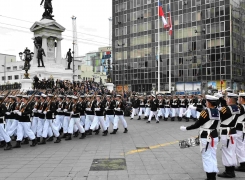 ACADEMIA POLITÉCNICA NAVAL PARTICIPÓ EN CONMEMORACIÓN A LAS GLORIAS NAVALES.