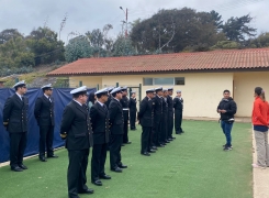 ACADEMIA POLITÉCNICA NAVAL PREPARANDO MONITORES EN  ACONDICIONAMIENTO FÍSICO.