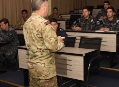 ACADEMIA POLITÉCNICA NAVAL REALIZA CURSO PARA INSTRUCTORES MILITARES.