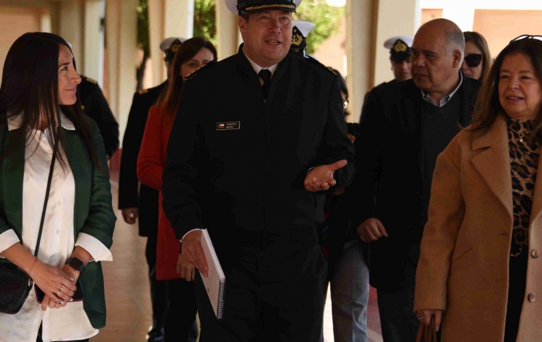 ACADEMIA POLITÉCNICA NAVAL RECIBIÓ LA VISITA DE DIRECTORES DE INACAP VALPARAÍSO.