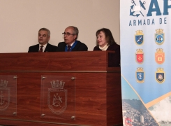 LA ACADEMIA DE HISTORIA NAVAL Y MARÍTIMA DE CHILE EXPONE EN LA ACADEMIA POLITÉCNICA NAVAL.