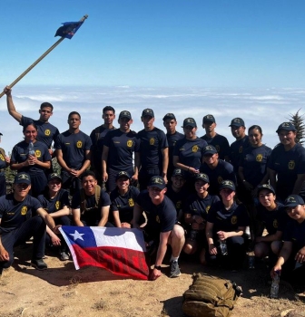 ALUMNOS DE LA ESCUELA DE ABASTECIMIENTO Y SERVICIOS EN TERRENO.