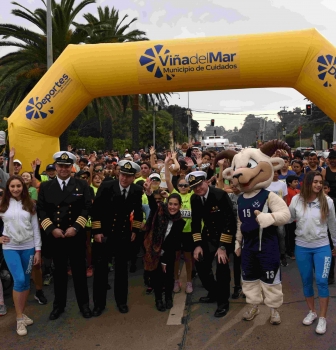 ARMADA DE CHILE EFECTUÓ LA “XXVII CORRIDA FAMILIAR MES DEL MAR 2023” EN VIÑA DEL MAR.