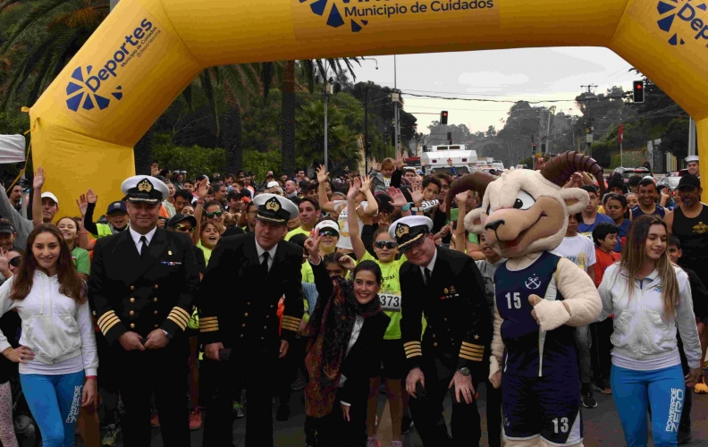 ARMADA DE CHILE EFECTUÓ LA “XXVII CORRIDA FAMILIAR MES DEL MAR 2023” EN VIÑA DEL MAR.