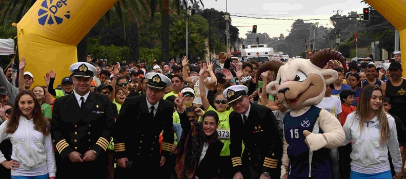 ARMADA DE CHILE EFECTUÓ LA “XXVII CORRIDA FAMILIAR MES DEL MAR 2023” EN VIÑA DEL MAR.