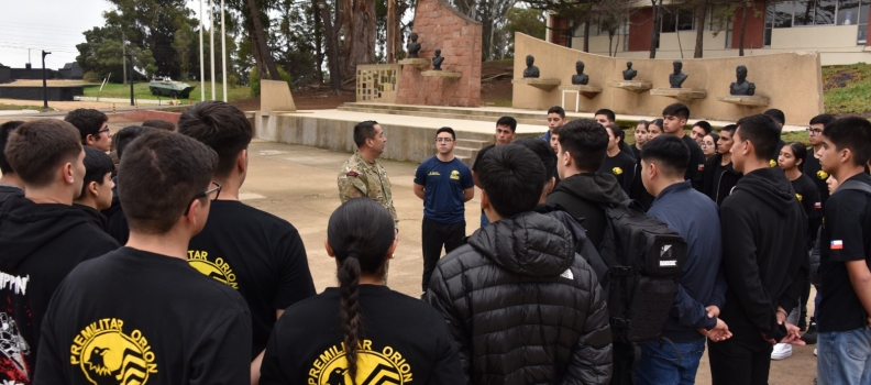 ALUMNOS DEL PREMILITAR “ORIÓN” VISITARON LA ACADEMIA POLITÉCNICA NAVAL.