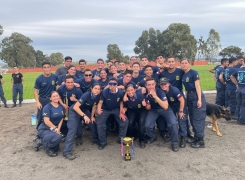 ESCUELA DE ABASTECIMIENTO DE LA ACADEMIA POLITÉCNICA NAVAL REALIZÓ TARDE DEPORTIVA.