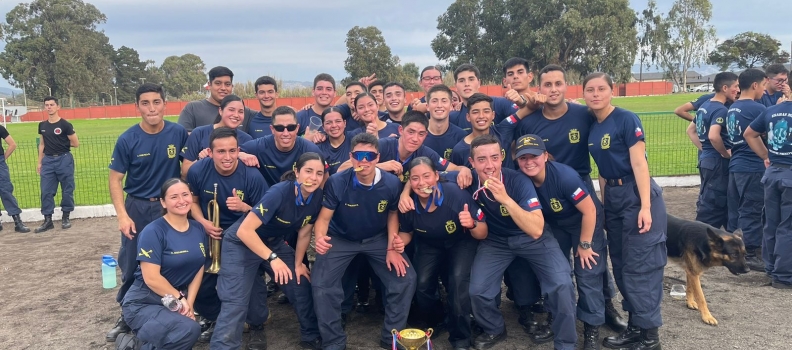 ESCUELA DE ABASTECIMIENTO DE LA ACADEMIA POLITÉCNICA NAVAL REALIZÓ TARDE DEPORTIVA.