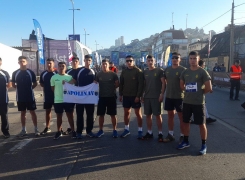 EFECTIVOS DE LA ACADEMIA POLITÉCNICA NAVAL PARTICIPAN EN MARATÓN DE VIÑA DEL MAR.