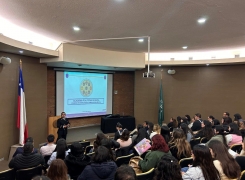 ACADEMIA POLITÉCNICA NAVAL PARTICIPÓ EN JORNADAS DE LA UNIVERSIDAD SANTO TOMÁS DE VIÑA DEL MAR.