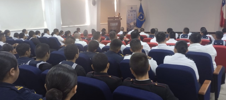 LA ACADEMIA POLITÉCNICA NAVAL REALIZA CHARLAS INFORMATIVAS SOBRE EL ACOSO SEXUAL, LA VIOLENCIA Y LA DISCRIMINACIÓN DE GÉNERO.