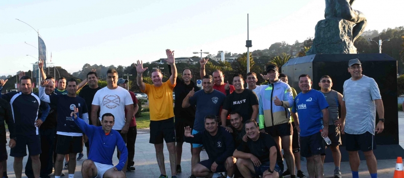ACADEMIA POLITÉCNICA NAVAL INICIÓ PLAN DE ACONDICIONAMIENTO FÍSICO.