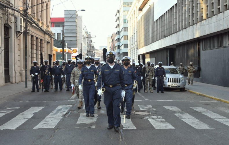 ACADEMIA POLITÉCNICA NAVAL PARTICIPÓ EN PREPARATORIA A LOS “HÉROES DE IQUIQUE”.