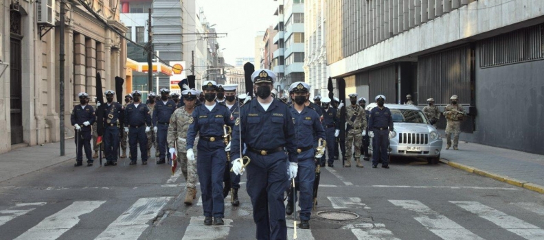 ACADEMIA POLITÉCNICA NAVAL PARTICIPÓ EN PREPARATORIA A LOS “HÉROES DE IQUIQUE”.