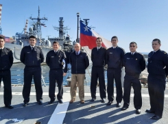 ALUMNOS DE LA ACADEMIA POLITÉCNICA NAVAL REALIZAN VISITAS PROFESIONALES.