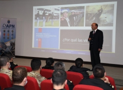 CONFERENCIA “FORMACIÓN NAVAL BASADA EN VIRTUDES” EN LA ACADEMIA POLITÉCNICA NAVAL.