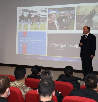 CONFERENCIA “FORMACIÓN NAVAL BASADA EN VIRTUDES” EN LA ACADEMIA POLITÉCNICA NAVAL.