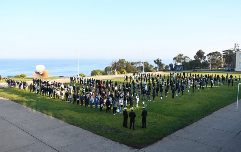 ACADEMIA POLITÉCNICA NAVAL REALIZÓ LA PRIMERA ETAPA DEL C.U.A. DE LA ARMADA PARA LA  ESCUELA DE GRUMETES.