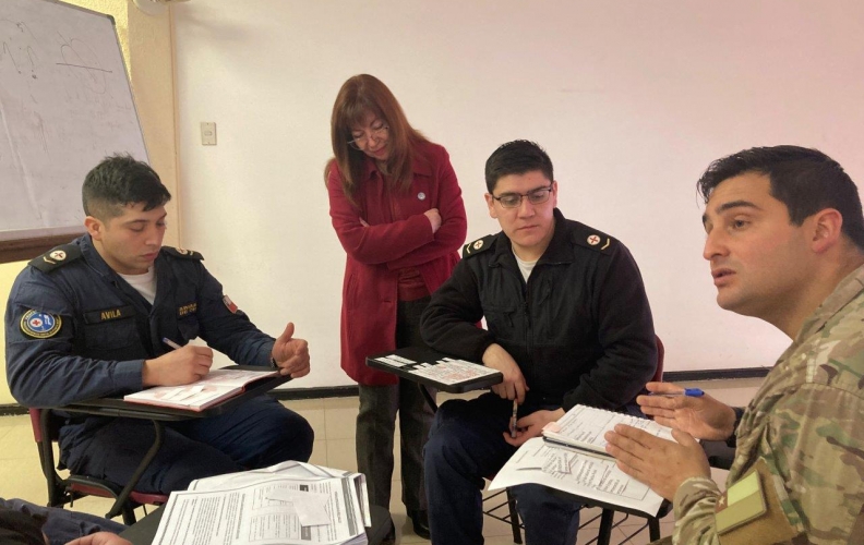 ACADEMIA POLITÉCNICA NAVAL EJECUTÓ SEGUNDO CURSO DE FORMACIÓN INSTRUCTORES DE SANIDAD.