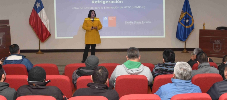 ACADEMIA POLITÉCNICA NAVAL FINALIZÓ CURSO DE “BUENAS PRÁCTICAS EN REFRIGERACIÓN”.