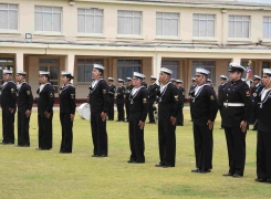 ACADEMIA POLITÉCNICA NAVAL EFECTUÓ CEREMONIA INTERNA DE ASCENSOS Y JURAMENTO A LA BANDERA.