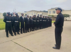 ACADEMIA POLITÉCNICA NAVAL RECIBIÓ A LOS CURSOS SENCE 2022.