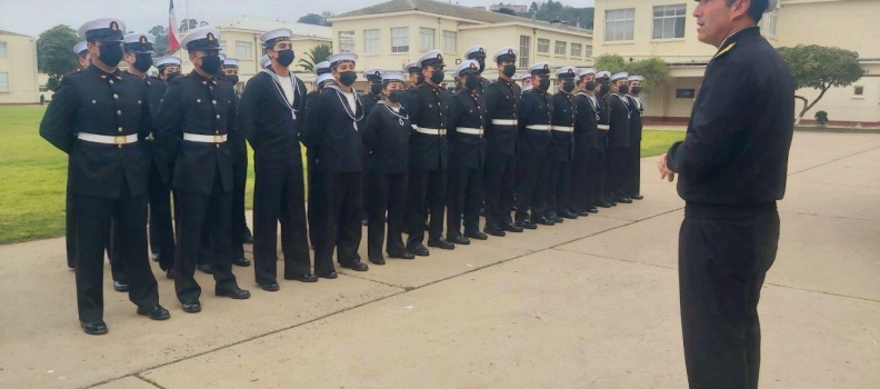 ACADEMIA POLITÉCNICA NAVAL RECIBIÓ A LOS CURSOS SENCE 2022.