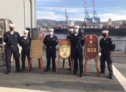 ALUMNOS DE LA A.P.N. REALIZAN VISITA PROFESIONAL A FRAGATA PRAT.