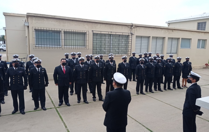 LA ACADEMIA POLITÉCNICA NAVAL FINALIZÓ EL 6° CURSO DE MANDO 2022.