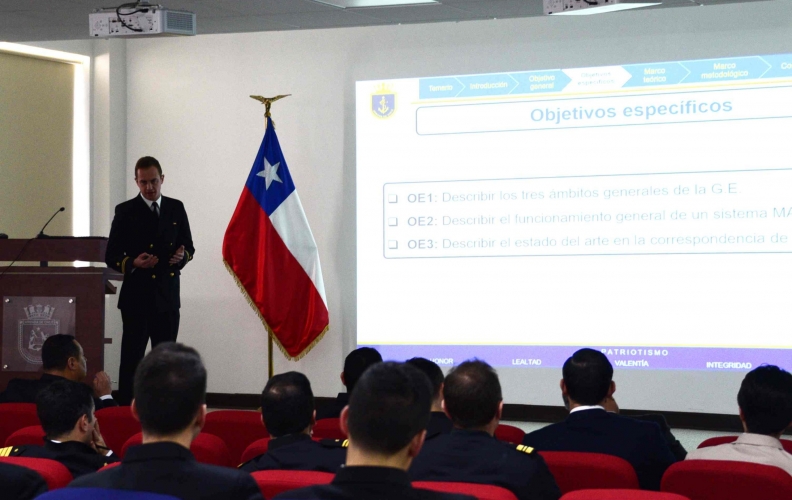 ACADEMIA POLITÉCNICA NAVAL INICIA PROCESO DE TESIS DE OFICIALES ALUMNOS.