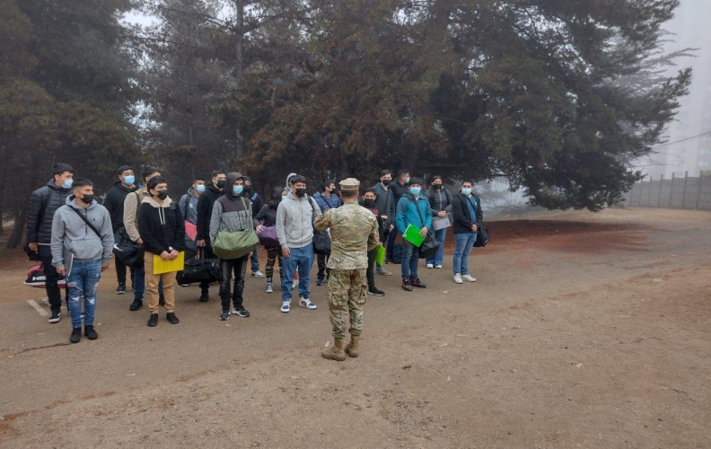 ACADEMIA POLITÉCNICA NAVAL ACUARTELÓ Y TRASLADA A LOS SELECCIONADOS AL SERVICIO MILITAR 2022. ACADEMIA POLITÉCNICA NAVAL ACUARTELÓ Y TRASLADA A LOS SELECCIONADOS AL SERVICIO MILITAR 2022.