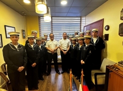 VISITA PROFESIONAL REALIZÓ CURSO SANIDAD DENTAL DE LA ACADEMIA POLITÉCNICA NAVAL A DENTAPRIM.