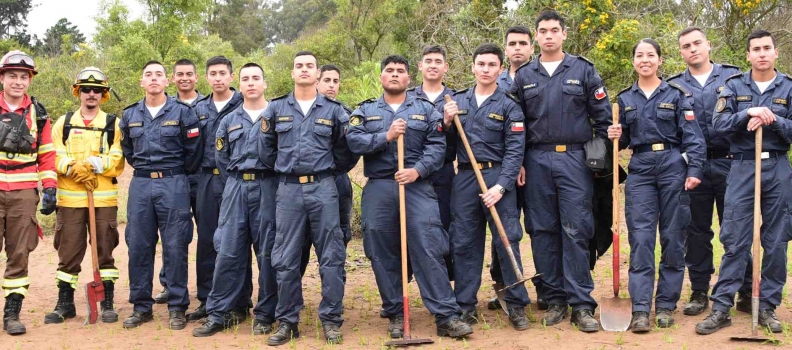 CAPACITACIÓN Y ENTRENAMIENTO A LA BRIGADA FORESTAL DE LA ARMADA REALIZÓ LA ACADEMIA POLITÉCNICA NAVAL.