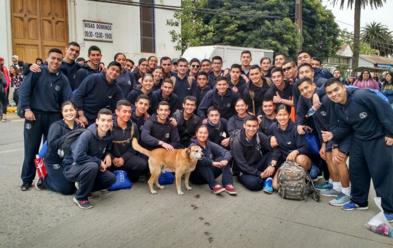 PASTORAL DE LA APOLINAV PARTICIPA EN LA XXI PEREGRINACIÓN JUVENIL AL SANTUARIO DE LO VÁSQUEZ. PASTORAL DE LA APOLINAV PARTICIPA EN LA XXI PEREGRINACIÓN JUVENIL AL SANTUARIO DE LO VÁSQUEZ.