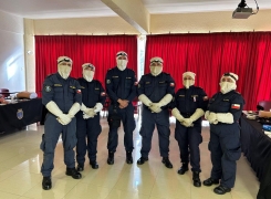 ACADEMIA POLITÉCNICA NAVAL EJECUTÓ TALLER A DOTACIÓN FF BLANCO.